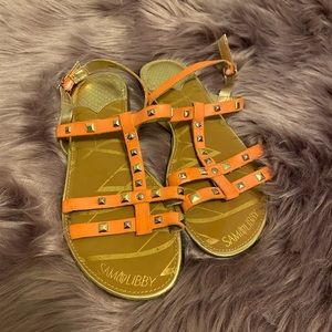 2/$16 Sam and Libby Sandals size 6